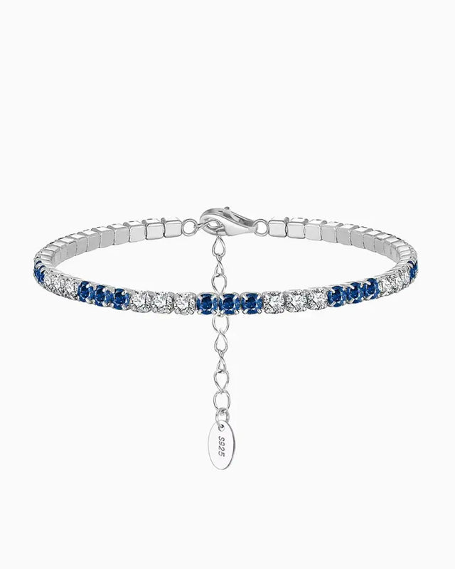 FROSTY BLUE BRACELET - 3MM