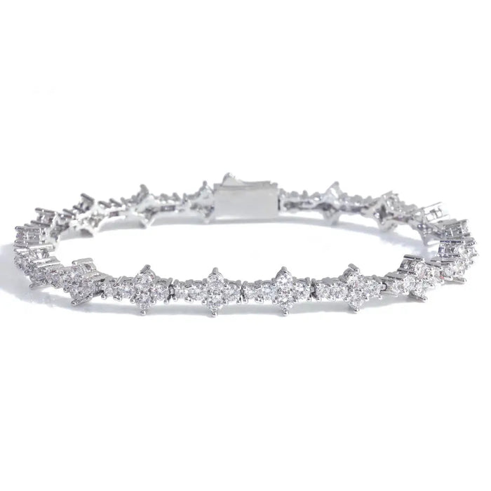 Honeycomb Bracelets Silver