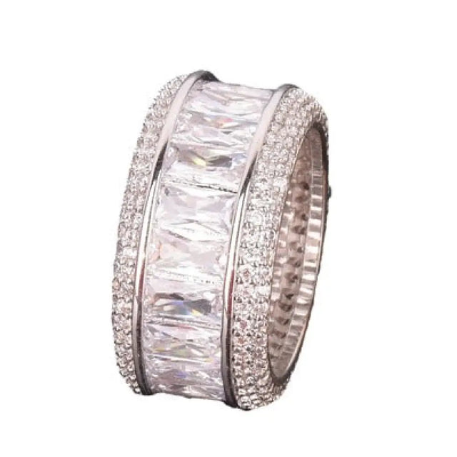ICED BAND RING