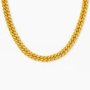 ICED CUBAN CHAIN 12MM - GOLD Chains