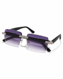 AI-generated Iced Frames product image, Purple with White Gold colourway