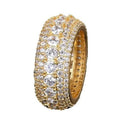 ICED HOOP RING Rings