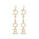DR Gold Earring