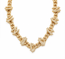CUSTOM NAME ICED CHAIN — original product photograph, border removed