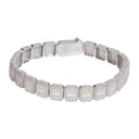 MOISSANITE 925 BAGQUETTE TENNIS BRACELET - 9MM Bracelets