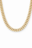 MOISSANITE 925 CUBAN CHAIN - 12MM GOLD - Chains