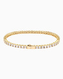 MOISSANITE TENNIS BRACELET - 2MM GOLD Bracelets