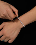 MOISSANITE 925 TENNIS BRACELET - 3MM Bracelets