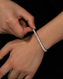 MOISSANITE 925 TENNIS BRACELET - 4MM Bracelets