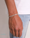 MOISSANITE TENNIS BRACELET - 5MM GOLD Bracelets