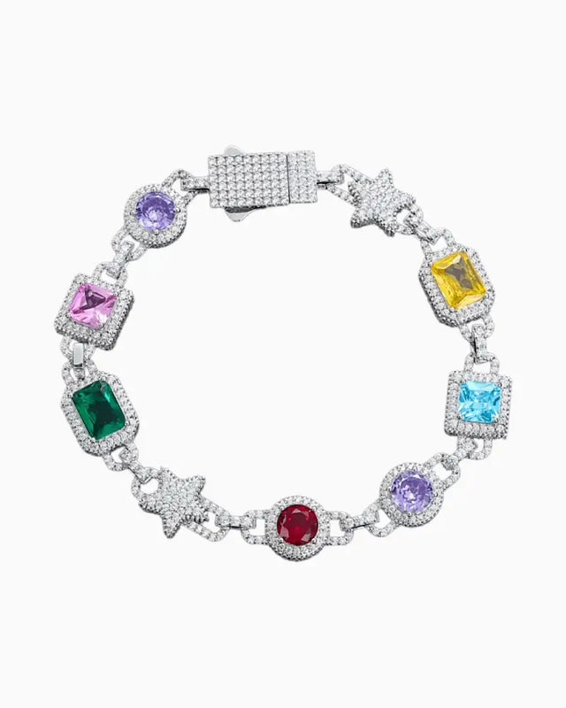 MOISSANITE BIG GEM BRACELET