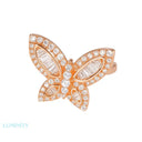 MOISSANITE BUTTERFLY RING - Rings