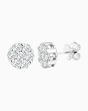 MOISSANITE CLUSTER EARRINGS Earrings