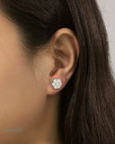 MOISSANITE CLUSTER EARRINGS Earrings