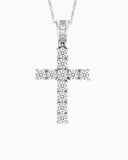 MOISSANITE CROSS PENDANT Pendants