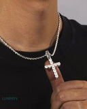 MOISSANITE CROSS PENDANT Pendants