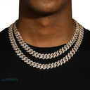 MOISSANITE CUBAN CHAIN - 20MM GOLD Chains