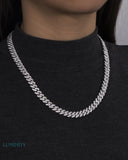 MOISSANITE CUBAN CHAIN - 8MM Chains