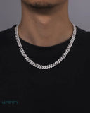 MOISSANITE CUBAN CHAIN - 8MM Chains