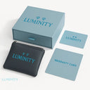 MOISSANITE ETERNITY X RING Rings