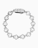 MOISSANITE FLIPPED CROSS BRACELET Bracelets
