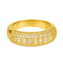 MOISSANITE HOOP RING - GOLD Rings