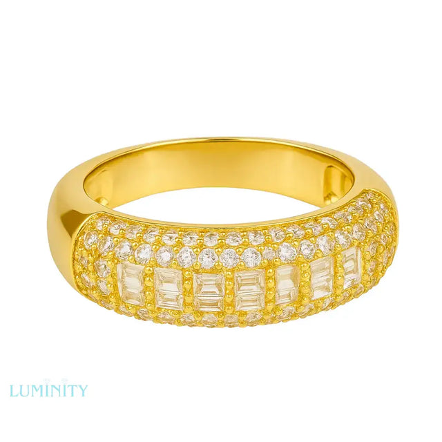 MOISSANITE HOOP RING