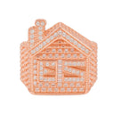 MOISSANITE HOUSE RING - ROSE GOLD Rings