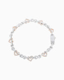 MOISSANITE INFINITE HEARTS BRACELET Bracelets
