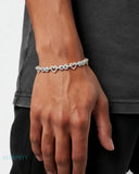 MOISSANITE INFINITE HEARTS BRACELET Bracelets