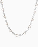 MOISSANITE INFINITE HEARTS CHAIN Chains