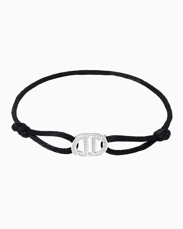 MOISSANITE INFINITY CORD BRACELET