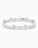 MOISSANITE INFINITY RHOMBUS BRACELET Bracelets
