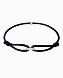 MOISSANITE INFINITY RING CORD BRACELET Bracelets