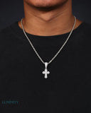 MOISSANITE LATIN CROSS PENDANT Pendants
