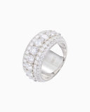 MOISSANITE PAVED ETERNITY RING Rings
