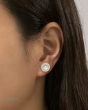 MOISSANITE POPPIN STUDS Earrings
