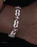 MOISSANITE RUBY BRACELET Bracelets