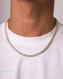 MOISSANITE TENNIS CHAIN - 2MM GOLD Chains