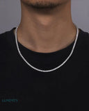 MOISSANITE TENNIS CHAIN - 3MM Chains