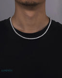 MOISSANITE TENNIS CHAIN - 4MM Chains