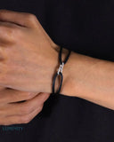 OVAL LINK CORD BRACELET Bracelets