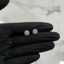 S925 Snowflake Earrings