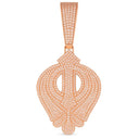 SIKH KHANDA PENDANT - ROSE GOLD