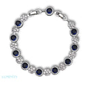 Sphere Blossom Bracelets Blue