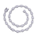 SQUARE CIRCLE NECKLACE Chains