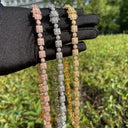 SQUARE CIRCLE NECKLACE Chains