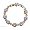 Star Droplet Bracelets Rose gold