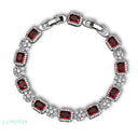 Stone Blossom Bracelets Red