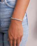TENNIS BRACELET - 3MM GOLD Bracelets